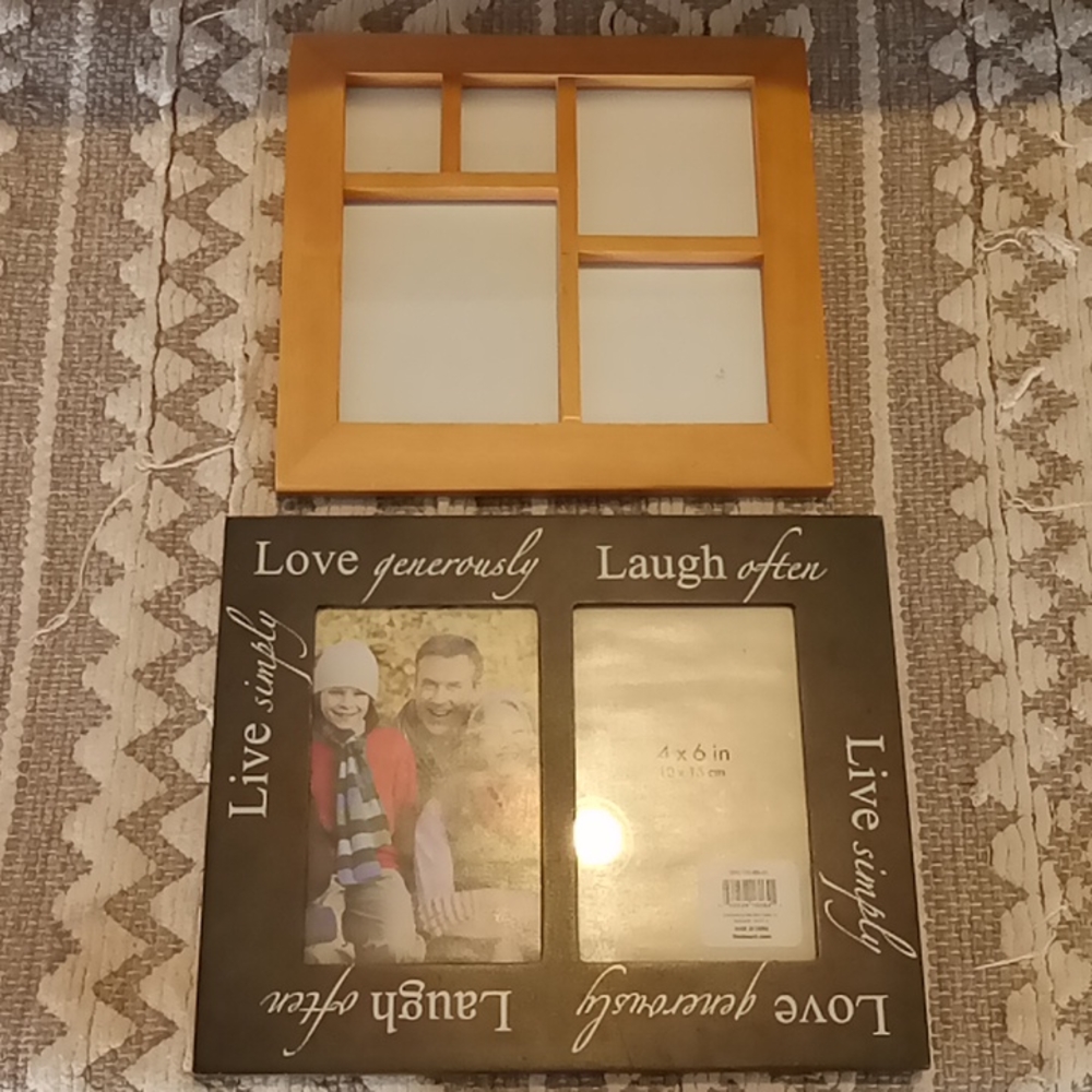 2 picture frames